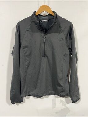 The North Face Men's Lightweight Quarter-Zip Pullover - Dark Gray